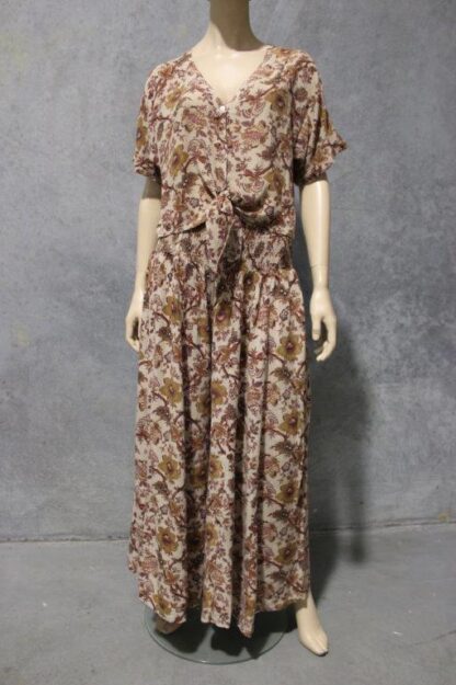 Cottage Crepe Tie Up Top w Buttons NOW IN 5 PRINTS - Image 8