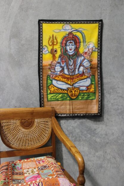 Fabric Painted Gods Poster SHIVA