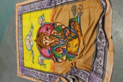 Buddha Painted Single Sheet/Wallhanging GANESH - Image 2