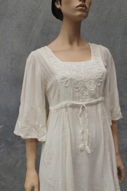 Acid Wash Angel Sleeve Dress - Image 19