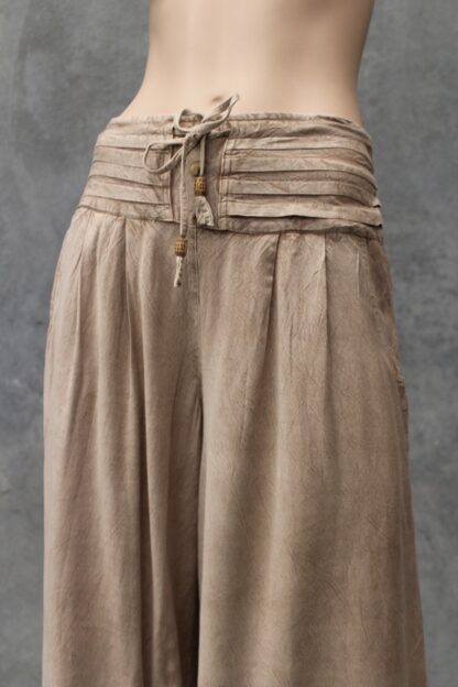 WIDE LEG Pleat Waist Band Pant BACK IN 3 COLS! - Image 6