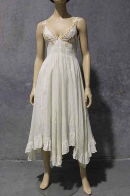 Calico Lace Bust Midi Dress - Image 7