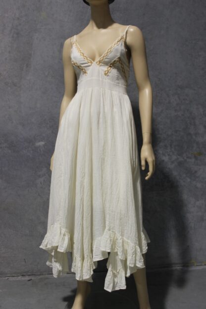 Calico Lace Bust Midi Dress - Image 10