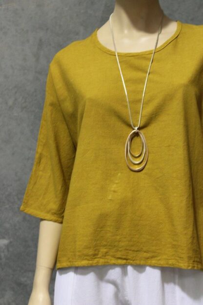 Dolman Sleeve Plain Cotton Top - Image 13