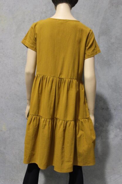 Danfield Tiered Cotton Dress - Image 10