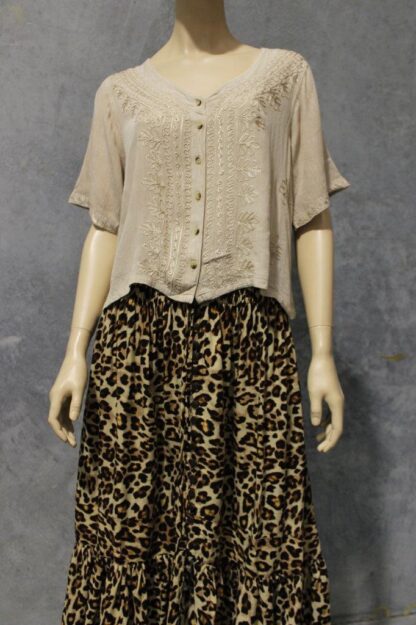 Cropped Crepe Button Top BACK IN 7 COLS! - Image 9