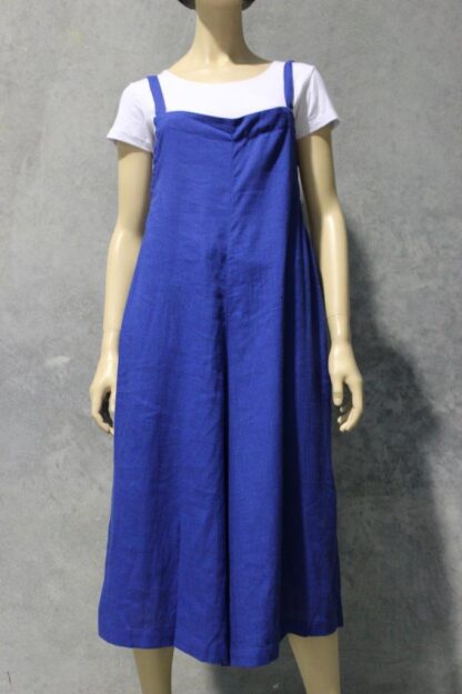 Linen Mix Wide Leg  Jumpsuit BLACK BACK SOON! - Image 22