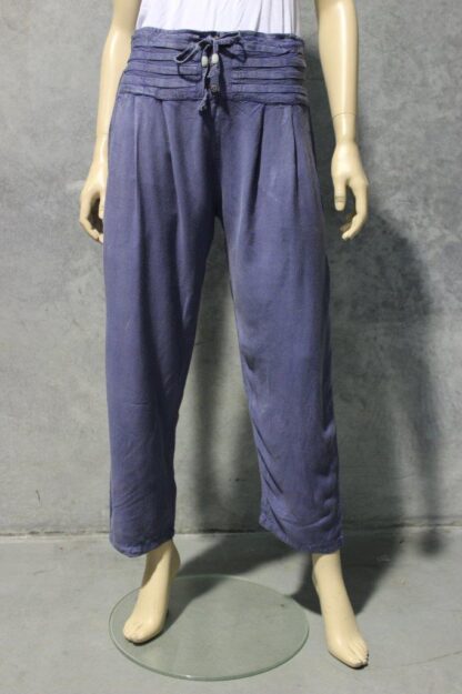 TAPER LEG Pleat Waist Band Pant BACK IN 3 COLS! - Image 9