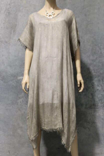 Lurex Stripe Kaftan - Image 8