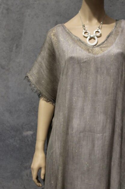 Lurex Stripe Kaftan - Image 7