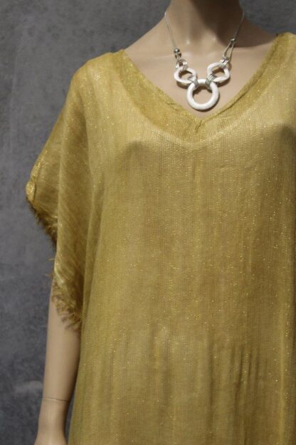 Lurex Stripe Kaftan - Image 5