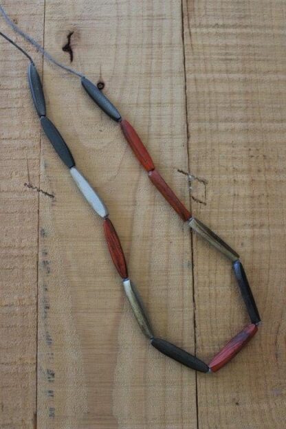 Wooden Noodle Necklace - Image 3