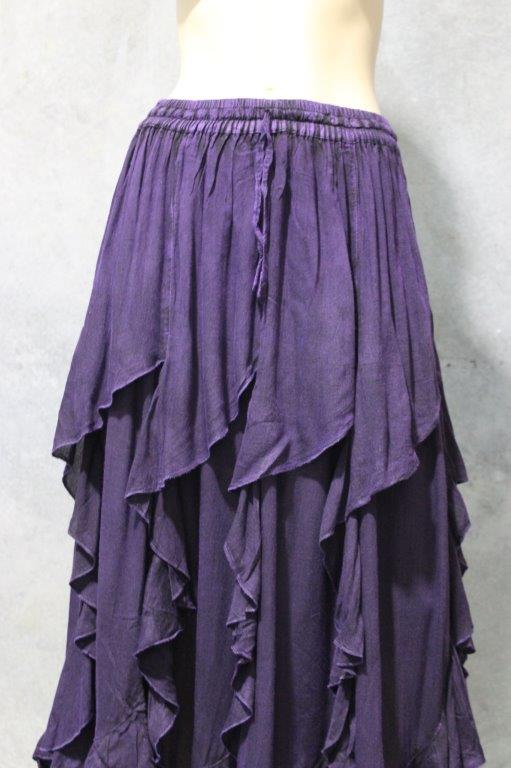 Fluted Bias Layer Ruffle Skirt NEW COLS ADDED! - Image 7