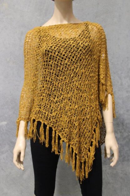 HOTSELLER! Tassel Knit Poncho - Image 10