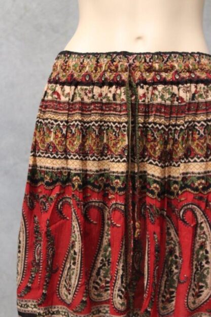 Bagru Crinkle Short Skirt - Image 2