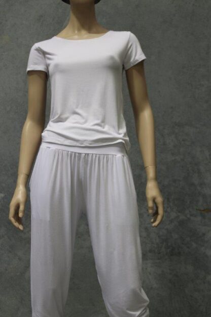Jersey Harem Jogger Pants SALE COLOURS - Image 4