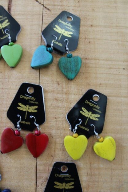 Heart Wood Earring - Image 6