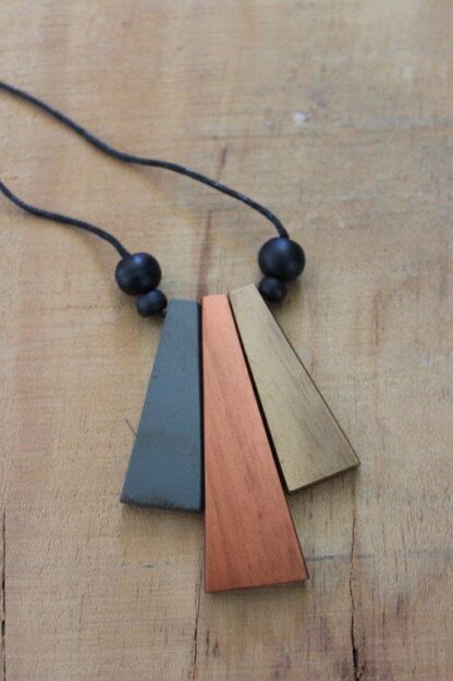 3 Wedge Slice Necklace - Image 3