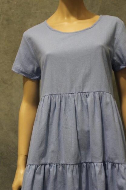 Danfield Tiered Cotton Dress - Image 14