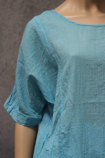 Diagonal Panel Cotton Top - Image 5