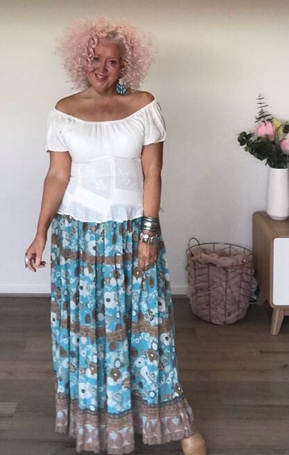 Rayon Romance Off Shoulder Top - Image 6
