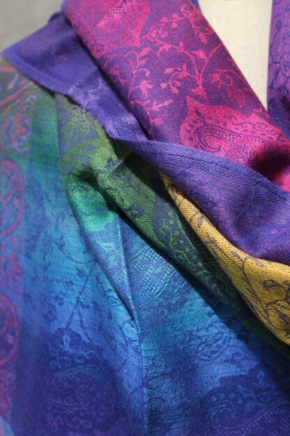 Rainbow Paisley Stole - Image 3