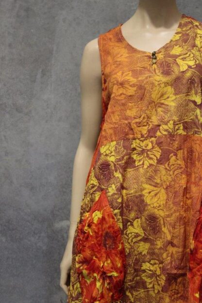Assorted Print 7502 Balloon Pocket Dress ASSORTED FLORALS NEW BATCH! - Image 12