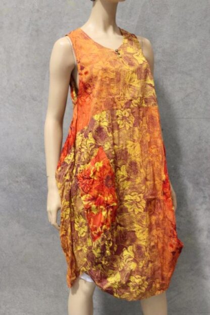 Assorted Print 7502 Balloon Pocket Dress ASSORTED FLORALS NEW BATCH! - Image 11