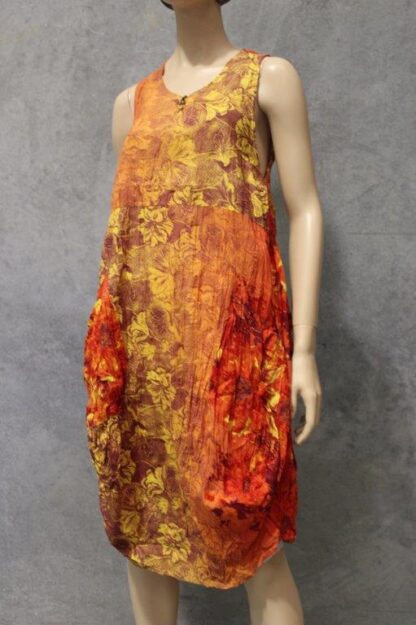 Assorted Print 7502 Balloon Pocket Dress ASSORTED FLORALS NEW BATCH! - Image 10