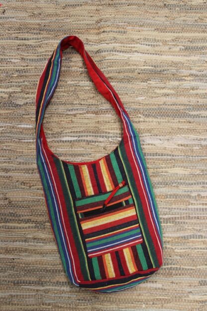 Durry Stripe Sling Bag - Image 3