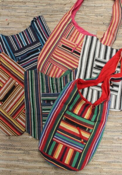 Durry Stripe Sling Bag - Image 6