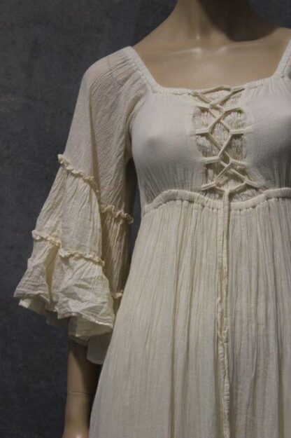 Calico Lace Up Austen Dress - Image 8