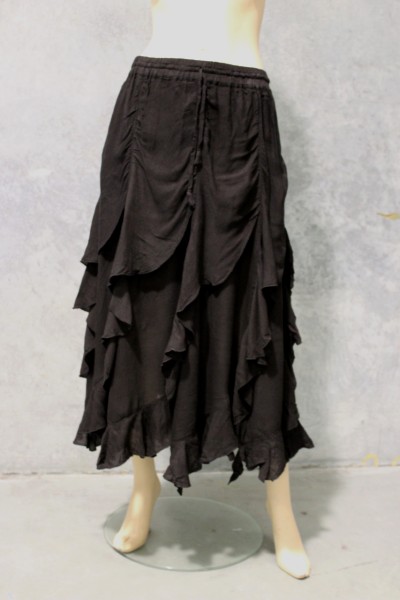Fluted Bias Layer Ruffle Skirt NEW COLS ADDED! - Image 9