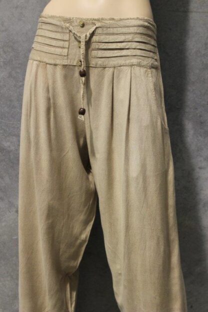 TAPER LEG Pleat Waist Band Pant BACK IN 3 COLS! - Image 4