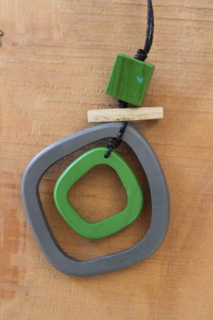 Wood Loop Bar Pendant