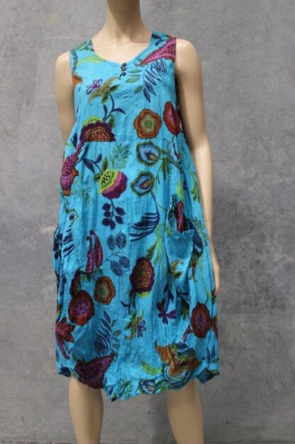 Assorted Print 7502 Balloon Pocket Dress ASSORTED FLORALS NEW BATCH! - Image 14