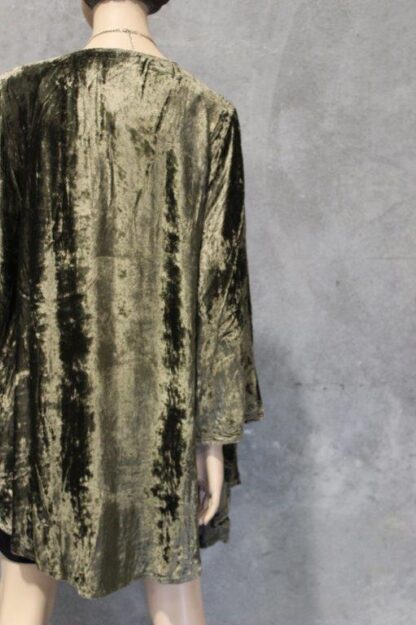 Velvet Braidwork Kimono Jacket NEW GOLD AND INDIGO! - Image 10