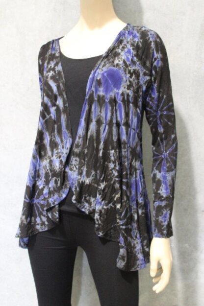 Rayon Knit Tiedye Jacket - Image 2