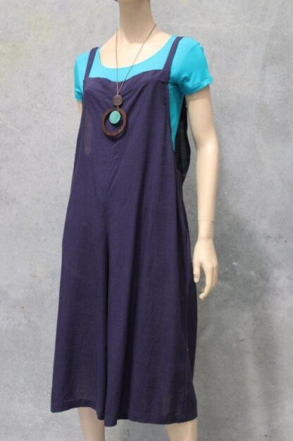 Linen Mix Wide Leg  Jumpsuit BLACK BACK SOON! - Image 8