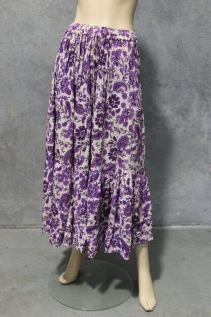 Paisley Crepe Tier Skirt- 3 COLOURS AVAIL!