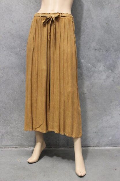 Crepe Cropped Belted Pants - Image 6