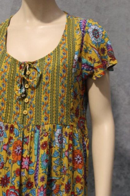 Rayon Crepe Babydoll Dress LYREBIRD $22.50 - Image 3