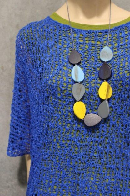 Teardrop Big Tablet Necklace - Image 3