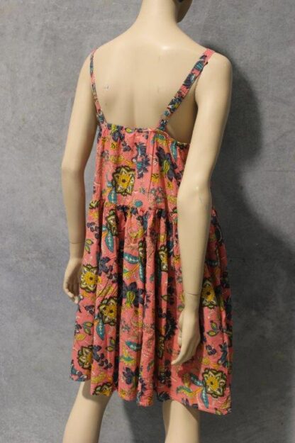 Strappy Cotton Voile Tier Dress SHORT - ASSORTED PRINTS- PRETTY NEW BATCH! - Image 3