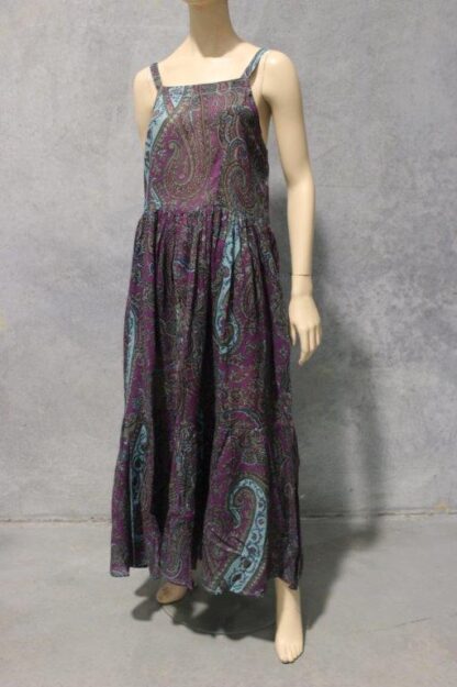 Strappy Cotton Voile Tier Dress LONG - ASSORTED PRINTS-PRETTY NEW BATCH! - Image 12
