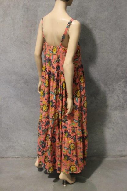 Strappy Cotton Voile Tier Dress LONG - ASSORTED PRINTS-PRETTY NEW BATCH! - Image 7