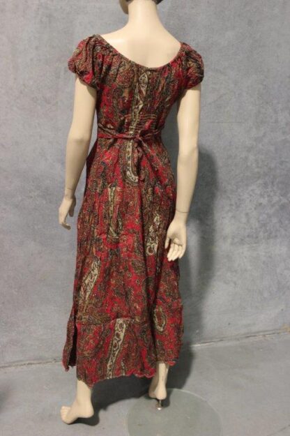 Lace Up Overdye Maxi Dress ALL ONE PRINT -PRETTY NEW BATCH/NEW IMPROVED ELASTIC FIT! - Image 9