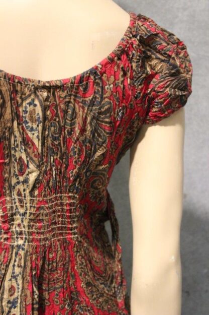Lace Up Overdye Maxi Dress ALL ONE PRINT -PRETTY NEW BATCH/NEW IMPROVED ELASTIC FIT! - Image 10