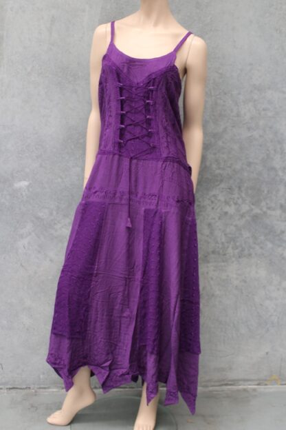 Acid Wash Lace Up Maxi - Image 16