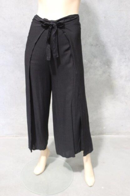 Wraparound Rayon Sarong Pants - Image 5